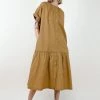 Micaela Greg Sale Cleo Dress Golden