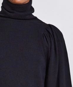 Apiece Apart Sweaters Dewi Turtleneck Black