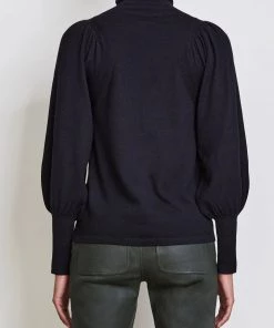 Apiece Apart Sweaters Dewi Turtleneck Black