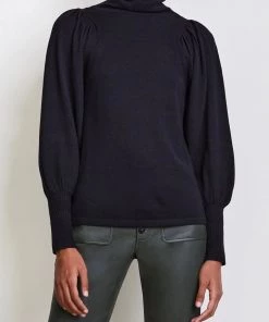 Apiece Apart Sweaters Dewi Turtleneck Black