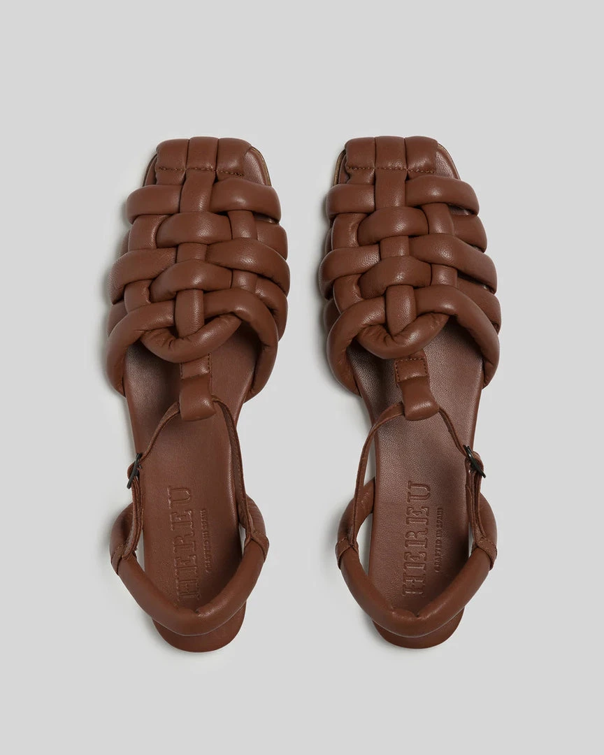 Hereu Cabersa Padded Fisherman Sandal Chestnut 5 Hereu Cabersa Padded Fisherman Sandal Chestnut