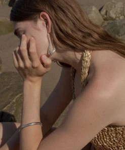 Leigh Miller Lanky Hoops Brass Jewelry