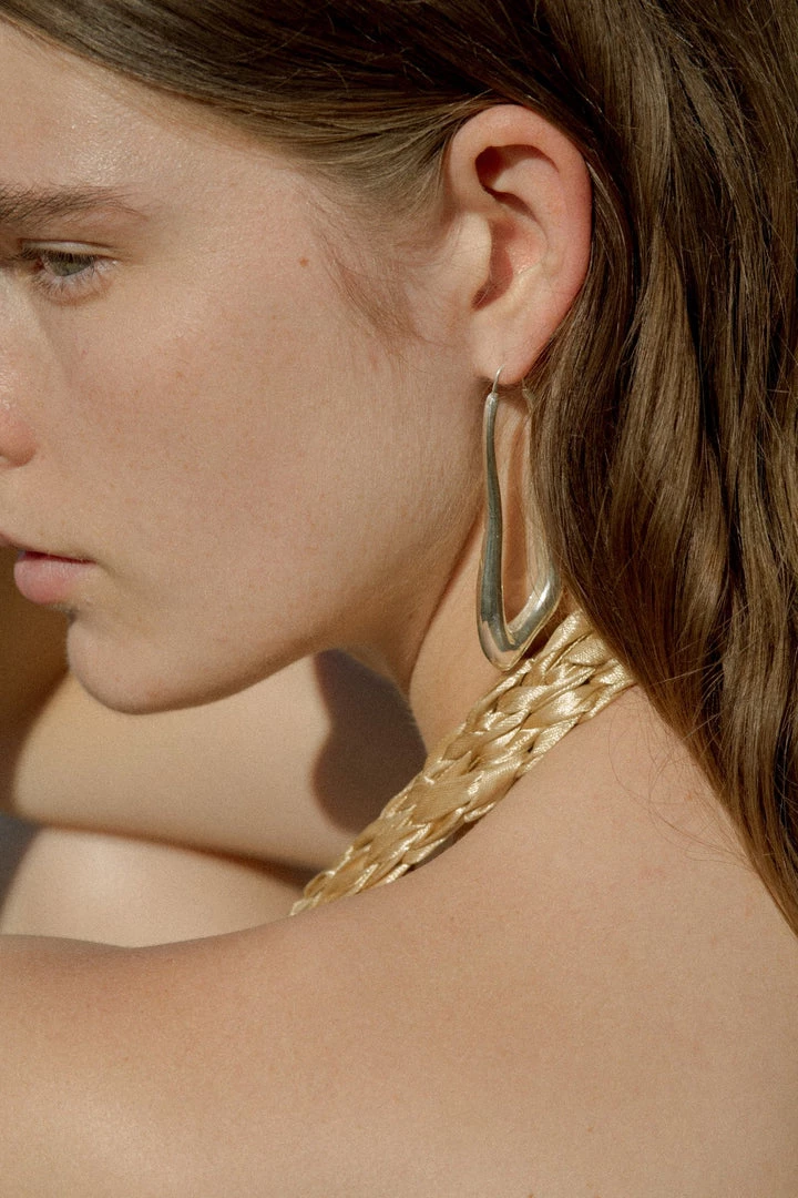 Leigh Miller Lanky Hoops Brass Jewelry 3 Leigh Miller Lanky Hoops Brass Jewelry