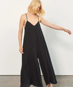 Mara Hoffman Carly Jumpsuit Black