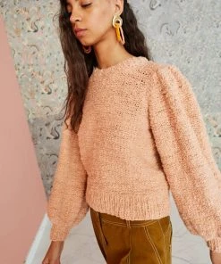Ulla Johnson Isolde Pullover Rose Sweaters