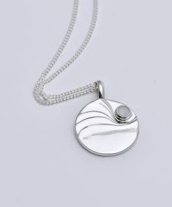 Leigh Miller Dawn Pendant Sterling Silver With Moonstone
